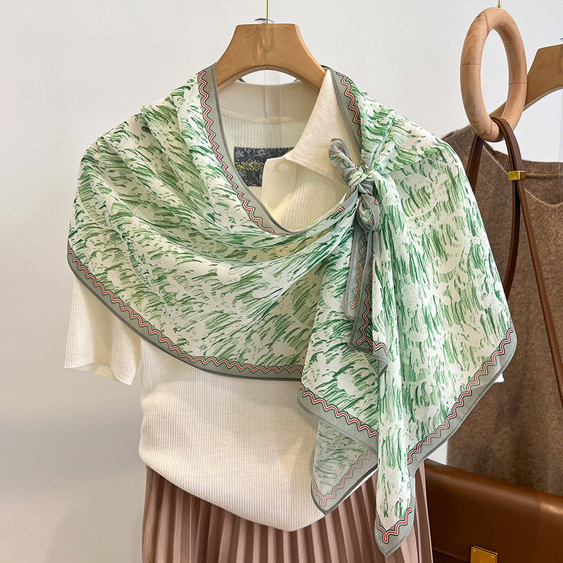 40*140 Fashion 3D Digital Printing Women's scarf