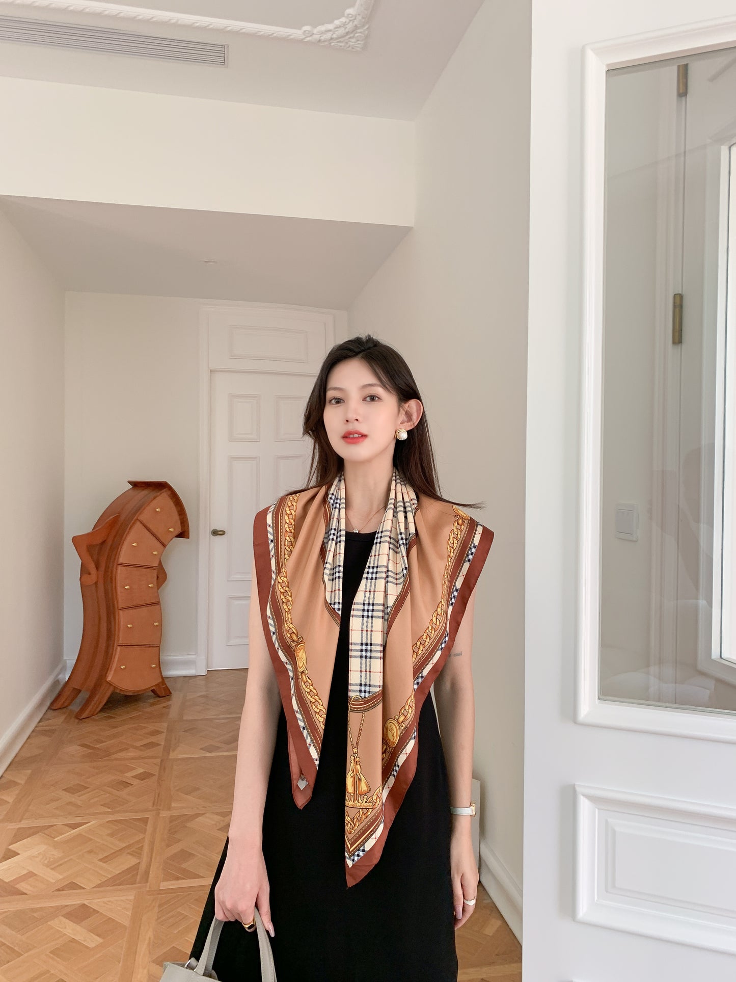 90*90 twill fabric scarf