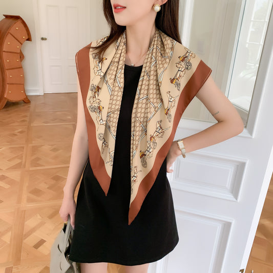 90*90 twill fabric scarf